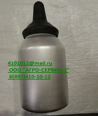 Молокопоилка для телят (алюминиевая бутылочка с соской)*